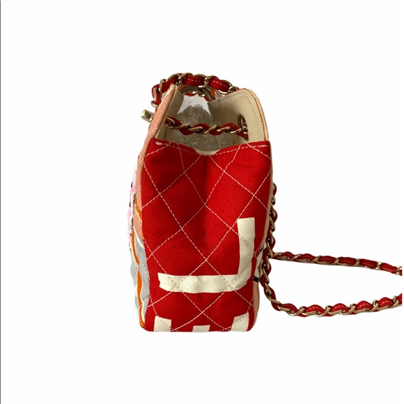 CHANEL Arc De Triomphe Canvas Shoulder Bag - Picture 5 of 16